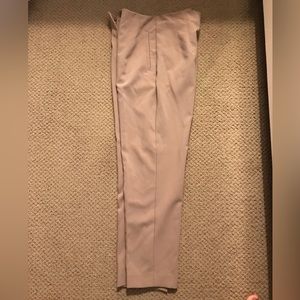 Tan high waisted zara slacks, worn multiple times (some pilling-see photos)